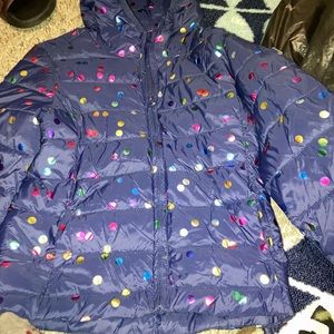 Girls Gap puffy jacket